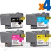 Brother LC3237 Pack de 4 Cartuchos de Tinta Genericos