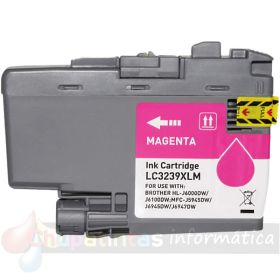 Brother LC3239XL Magenta Cartucho de Tinta Pigmentada Genérico - Reemplaza LC3239XLM