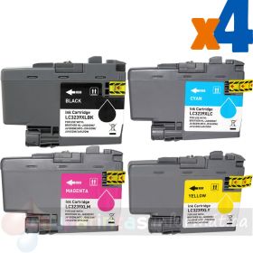 Brother LC3239XL Pack de 4 Cartuchos de Tinta Genericos