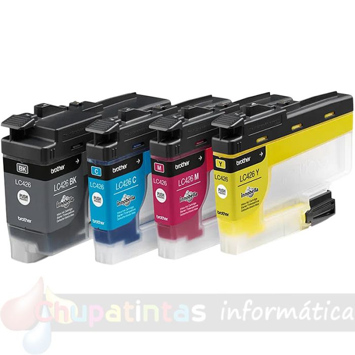 Brother LC426 Pack de 4 Cartuchos de Tinta Originales - LC426VAL-2