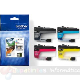 Brother LC426 Pack de 4 Cartuchos de Tinta Originales - LC426VAL-1