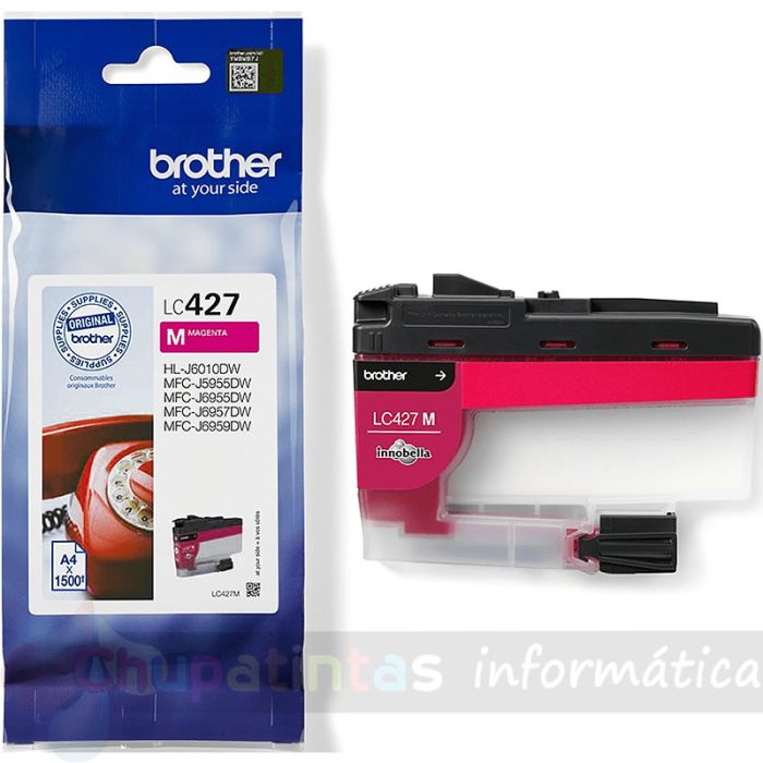 Brother LC427 Magenta Cartucho de Tinta Original - LC427M-1