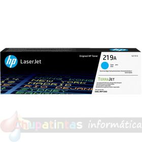 HP W2191A Cian Cartucho de Toner Original - 219A