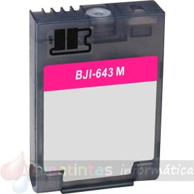 Canon BJI643 Magenta Cartucho de Tinta Genérico