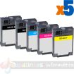 Canon BJI643 Pack de 5 Cartuchos de Tinta Genericos