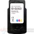 Canon CL513/CL511 Color Cartucho de Tinta Remanufacturado - Muestra Nivel de Tinta - Reemplaza 2971B001/2972B001