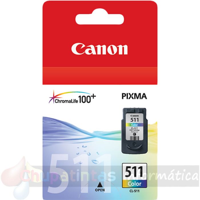 Canon CL511 Color Cartucho de Tinta Original - 2972B001