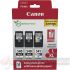 Canon PG540L Negro + CL541XL Color Pack de 3 Cartuchos de Tinta Originales + 50 Hojas de Papel Fotográfico - 5224B015