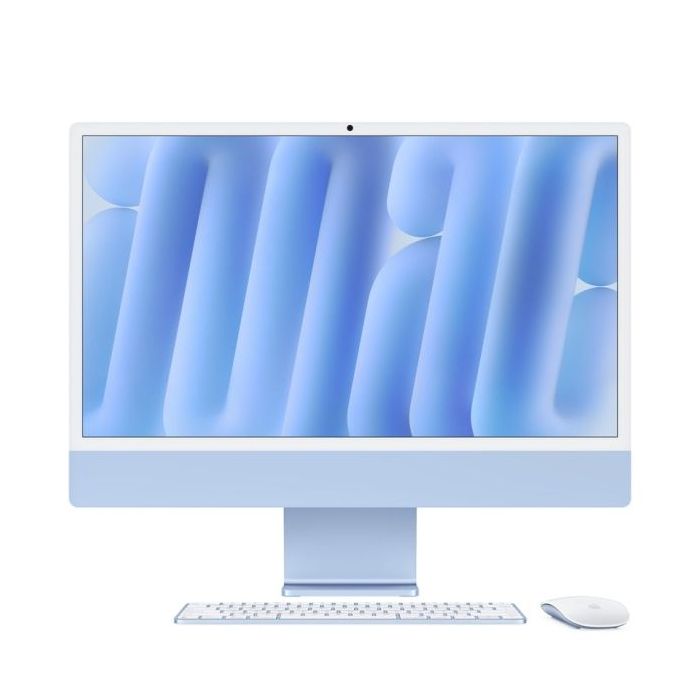 Apple iMac M4 All-in-One 24" Retina 4.5K - 16GB - 256GB - CPU 10N - GPU 10N - Color Azul