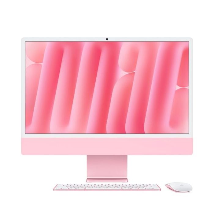 Apple iMac M4 All-in-One 24" Retina 4.5K - 16GB - 256GB - CPU 10N - GPU 10N - Color Rosa