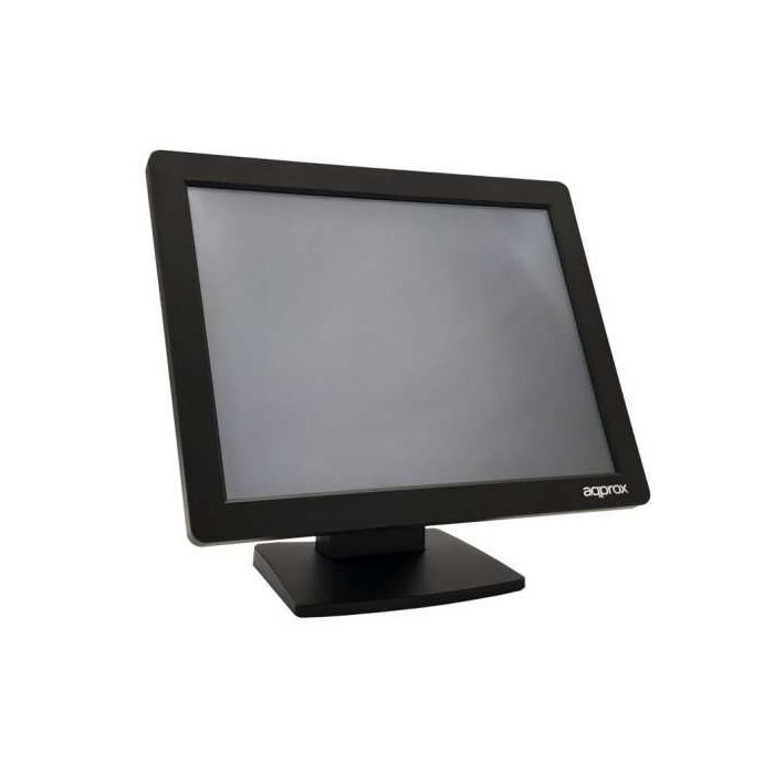 Approx Monitor Tactil LED 15" para TPV 1024 x 768 - Respuesta 5ms - Angulo de Vision H 160º V 140º - USB, VGA - VESA 75x75mm