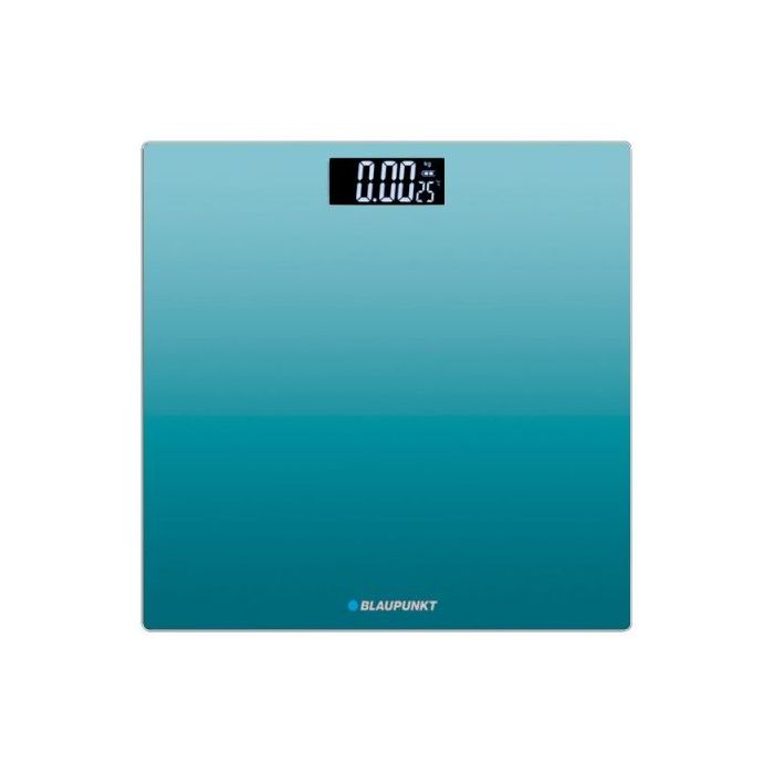 Blaupunkt Bascula Corporal - Capacidad 180kg - Pantalla Digital - Encendido y Apagado Automatico - Color Azul