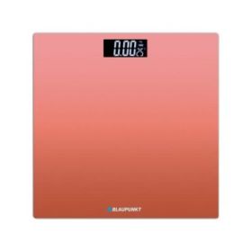 Blaupunkt Bascula Corporal - Capacidad 180kg - Pantalla Digital - Encendido y Apagado Automatico - Color Naranja