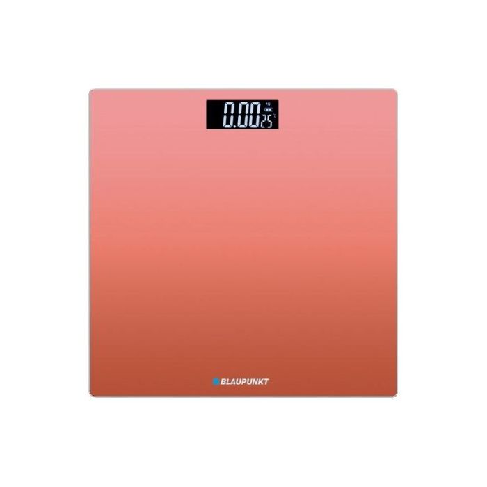 Blaupunkt Bascula Corporal - Capacidad 180kg - Pantalla Digital - Encendido y Apagado Automatico - Color Naranja