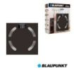 Blaupunkt BP5009 Bascula de Bano Digital Extraplana - 180kg con Vidrio Templado - Sensores de Alta Precision - Pantalla LCD con Indicador de Temperatura Ambiente - Activacion Automatica - Color Negro