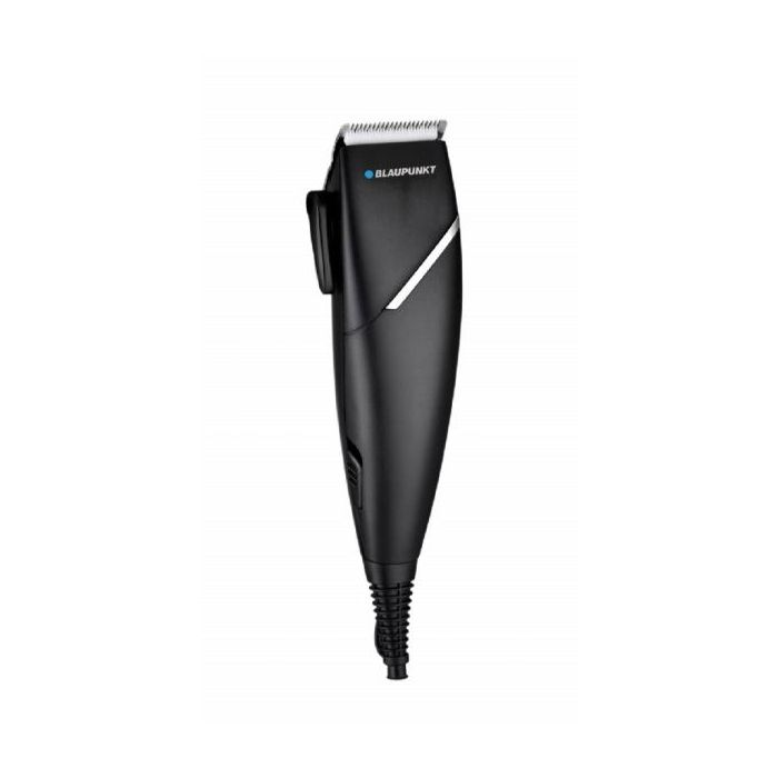 Blaupunkt Cortapelos Profesional - Potencia 15W - Palanca Lateral de Ajuste - Incluye Accesorios - Incluye Peines Guia - Cuchillas de Titanio - Color Negro