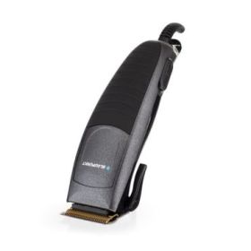 Blaupunkt Cortapelos Profesional - Potencia 15W - Palanca Lateral de Ajuste - Incluye Accesorios - Incluye Peines Guia - Cuchillas de Titanio - Tapa Protectora - Color Negro y Gris