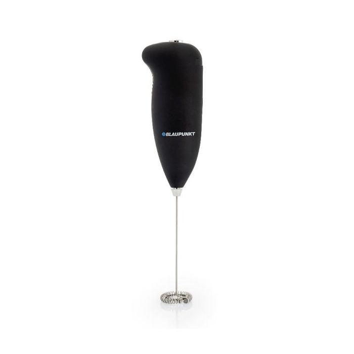 Blaupunkt Espumador de Leche Inalambrico - Alimentacion a Pilas - Facil Limpieza - Color Negro y Gris