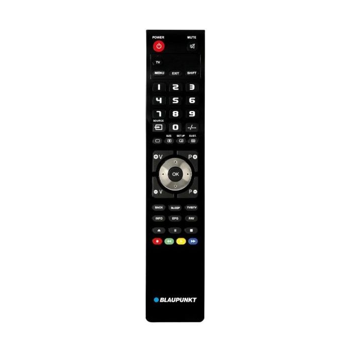 Blaupunkt Mando Universal 4 en 1 - Programable hasta 4 Dispositivos Simultaneos - Incluye Cable Microusb - Control por Infrarrojos - Color Negro