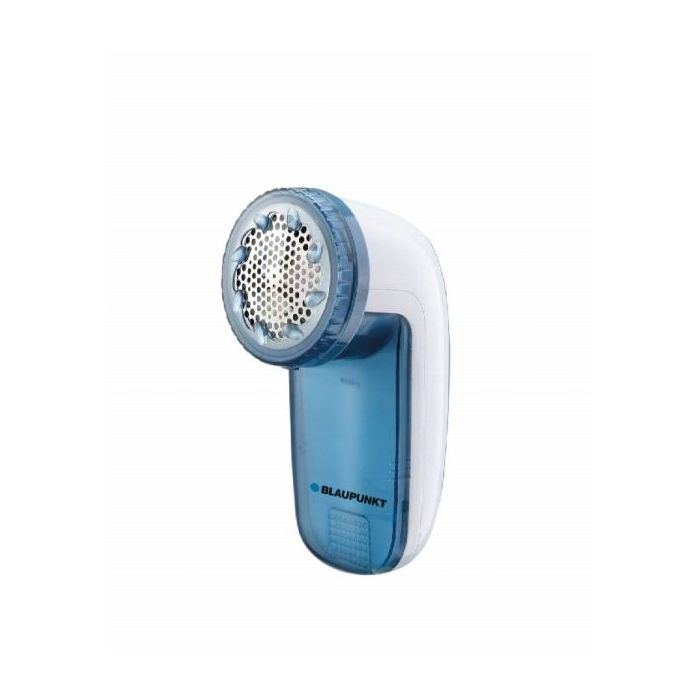 Blaupunkt Quitapelusas Electrico - 2 Velocidades - Pilas Incluidas - Cuchillas Protegidas - Deposito Desmontable - 3 Longitudes de Corte - Color Azul y Blanco