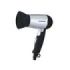Blaupunkt Secador de Pelo de Viaje - 1200W - Cable 1.8m - Incluye Difusor - Velocidad y Calor Ajustables - Apagado Automatico - Funcion Aire Frio - Color Negro y Gris