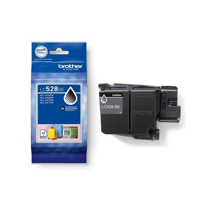 Brother LC528 Negro Cartucho de Tinta Original - LC528BK