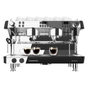 Cecotec Baristeo Mattina 2x Cafetera Expresso Profesional Doble - 4200W - Calientatazas - Presion 9bar - Caldera de Acero - Temperatura Regulable - Vaporizador - Portafiltro 58mm - Color Negro y Plateado