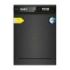 Cecotec Bolero Aguazero 6320 Dark Lavavajillas de 60cm - 15 Servicios - Modo Turbo - Pantalla XXL - 8 Programas - Inicio Programable - Color Gris Oscuro