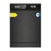 Cecotec Bolero Aguazero 6320 Dark Lavavajillas de 60cm - 15 Servicios - Modo Turbo - Pantalla XXL - 8 Programas - Inicio Programable - Color Gris Oscuro