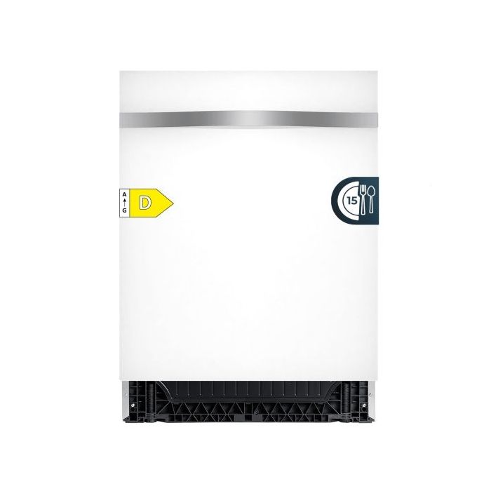 Cecotec Bolero Aguazero 6320 Full-BI Matt White Glass Lavavajillas Integrable de 60cm - 15 Servicios - Modo Turbo - 8 Programas - Inicio Programable - Color Blanco