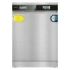 Cecotec Bolero Aguazero 6320 Inox Lavavajillas de 60cm - 15 Servicios - Modo Turbo - Pantalla XXL - 8 Programas - Bandeja para Cubiertos - Inicio Programable - Color Acero