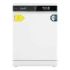 Cecotec Bolero Aguazero 6320 Lavavajillas de 60cm - 15 Servicios - Modo Turbo - Pantalla XXL - 8 Programas - Bandeja para Cubiertos - Inicio Programable - Color Blanco y Negro