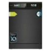 Cecotec Bolero Aguazero 6620 Dark Lavavajillas de 60cm - 15 Servicios - Modo Turbo - Pantalla XXL - 8 Programas - Motor Inverter - Inicio Programable - Color Gris Oscuro