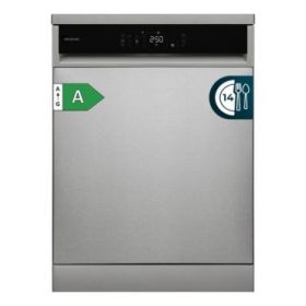 Cecotec Bolero Aguazero 6800 Inox A Lavavajillas de 60cm - 14 Cubiertos - Capacidad 5.4L - Temperatura Regulable - 8 Programas - Motor Inverter - Inicio Programable - Color Acero