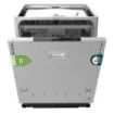 Cecotec Bolero Aguazero 8001 Full BI B Lavavajillas Integrable - 14 Cubiertos - Temperatura Regulable - 8 Programas - Motor Inverter - Bandeja para Cubiertos - Color Acero