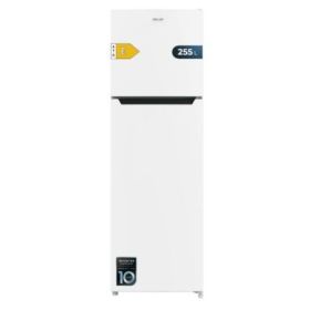 Cecotec Bolero CoolMarket 2D 255 NF White E Frigorifico Dos Puertas - Capacidad 255L - Luz LED - Temperatura Regulable - Silencioso - Clase E - 54.5x59x170cm - Color Blanco