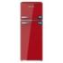 Cecotec Bolero CoolMarket 2D Origin 215 Red E Frigorifico Dos Puertas - Capacidad 215L - Temperatura Regulable - Estilo Retro - Clase E - 55.2x62.1x148.2cm - Color Rojo