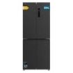 Cecotec Bolero CoolMarket 4D 394 Dark E Frigorifico Americano 4 Puertas - Capacidad 394L - Luz LED - Compresor Inverter - Modo Vacaciones - Silencioso - Clase E - Color Gris Oscuro