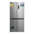 Cecotec Bolero CoolMarket 4D 474 Inox E Frigorifico Americano 4 Puertas - Capacidad 474L - Silencioso 35dB - Luz LED - Compresor Inverter - Total Nofrost - Frio Envolvente - 83.3x177.5cm - Color Acero
