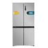 Cecotec Bolero CoolMarket 4D 490 Inox E Frigorifico Americano 4 Puertas - Capacidad 490L - Total Nofrost - Congelacion Ultrarapida - Frio Envolvente - Clase E - 183x91cm - Color Acero