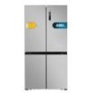 Cecotec Bolero CoolMarket 4D 490 Inox E Frigorifico Americano 4 Puertas - Capacidad 490L - Total Nofrost - Congelacion Ultrarapida - Frio Envolvente - Clase E - 183x91cm - Color Acero