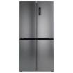 Cecotec Bolero CoolMarket 4D 503 Inox E Frigorifico Americano 4 Puertas - Capacidad 503L - Luz LED - Compresor Inverter - Silencioso - Frio Envolvente - Clase E - 177.5x85.3x69.8cm - Color Acero
