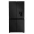 Cecotec Bolero CoolMarket 4D 564 Dark E Frigorifico Americano 4 Puertas - 564L - Total Nofrost - Dispensador de Agua - Congelacion Ultrarapida - Frio Envolvente - Clase E - 183x91cm - Color Negro
