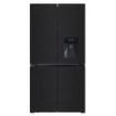 Cecotec Bolero CoolMarket 4D 564 Glass E Frigorifico Americano 4 Puertas - 564L - Total Nofrost - Dispensador de Agua - Congelacion Ultrarapida - Frio Envolvente - Clase E - 183x91cm - Color Negro