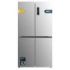 Cecotec Bolero CoolMarket 4D 601 Inox E Frigorifico Americano 4 Puertas - Capacidad 601L - Compresor Inverter - Acero Inoxidable - Pantalla en Puerta - Clase E - 90.5x73x177.5cm - Color Acero