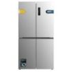 Cecotec Bolero CoolMarket 4D 601 Inox E Frigorifico Americano 4 Puertas - Capacidad 601L - Compresor Inverter - Acero Inoxidable - Pantalla en Puerta - Clase E - 90.5x73x177.5cm - Color Acero