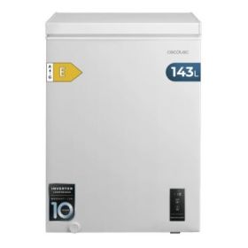 Cecotec Bolero CoolMarket Chest 143P White E Congelador Horizontal Convertible - Capacidad 143L - Silencioso 37dB - Temperatura Regulable - Alarma de Puerta Abierta - Cesta con Asas - Color Blanco