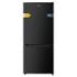 Cecotec Bolero CoolMarket Combi 117 DF Black E Frigorifico Combi - 117L - Luz LED - Defrost - Congelacion Ultrarapida - Display Interior - Puerta Reversible - Clase E - 47x49x114cm - Color Negro