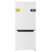 Cecotec Bolero CoolMarket Combi 117 DF White E Frigorifico Combi - Capacidad 117L - Defrost - Congelacion Ultrarapida - Display Interior - Puerta Reversible - Clase E - 47x49x114cm - Color Blanco