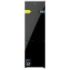 Cecotec Bolero CoolMarket Combi 250 Black Glass D Frigorifico Combi - 250L - Compresor Inverter - Puerta de Cristal - Frio Envolvente - Cajon Humedad Regulable - Clase E - 54x57.6x180cm - Color Negro